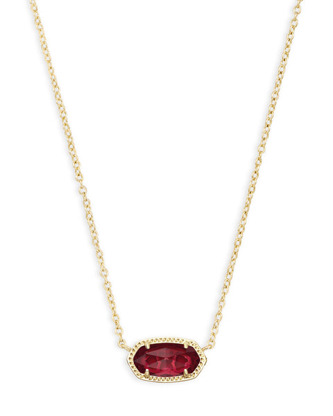 Elisa Gold Pendant Necklace in Clear Berry
kendra scott necklace