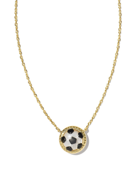 Soccer Short Pendant Necklace Gold Ivory Mother of Pearl
kendra scott 
kendra scott necklace 
kendra scott sports collection