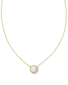 Volleyball Gold Short Pendant Necklace in White Mother-of-Pearl
kendra scott 
kendra scott sports 