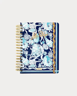 Lilly Pulitzer Large 17 Month Agenda - Shell Shine
