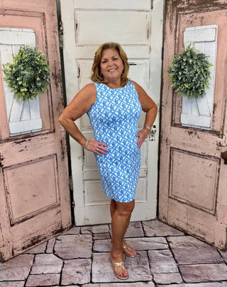 Timeless and travel-ready! Our Classic Scoop Neck Dress offers soft, stretchy comfort with UPF50 sun protection. The flattering scoop neck and 34.5" length make it your go-to for sunny days, vacation, or everyday wear. Easy to wear, easy to love—just machine wash and hang dry!