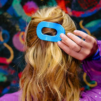 Say hello to effortless comfort with the all-new TELETIES Flat Round Hair Clip! Made from our signature nearly unbreakable material, this innovative clip is designed for ultimate ease—whether you're lying down, practicing yoga, or simply kicking back and relaxing.

✨ Why You'll Love It:
✔ Flat &amp; Comfy – No more discomfort while resting your head!
✔ Super Durable – Designed to last with our strong, flexible material.
