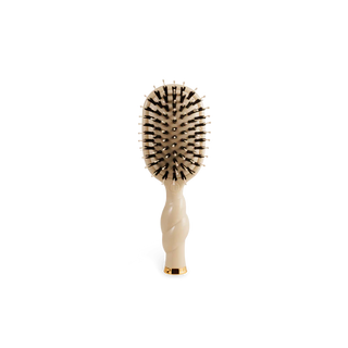 Teleties Mini Boar Bristle Hair Brush - Tan