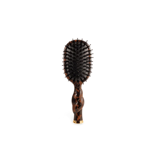 Teleties Mini Boar Bristle Hair Brush - Tortoise