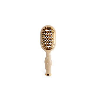 Teleties Mini Vented Hair Brush - Tan