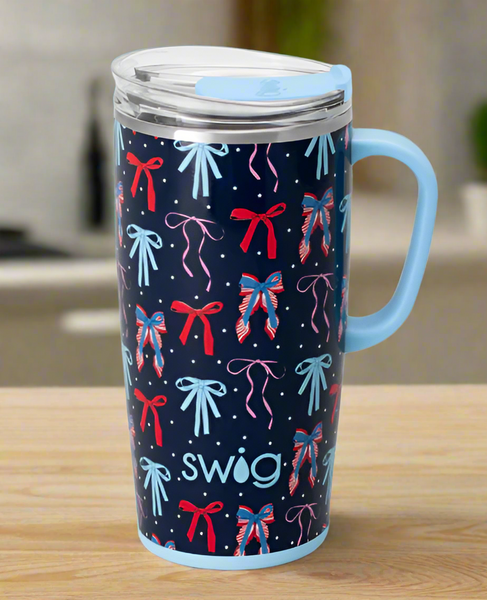 miss Independence 22oz travel mug