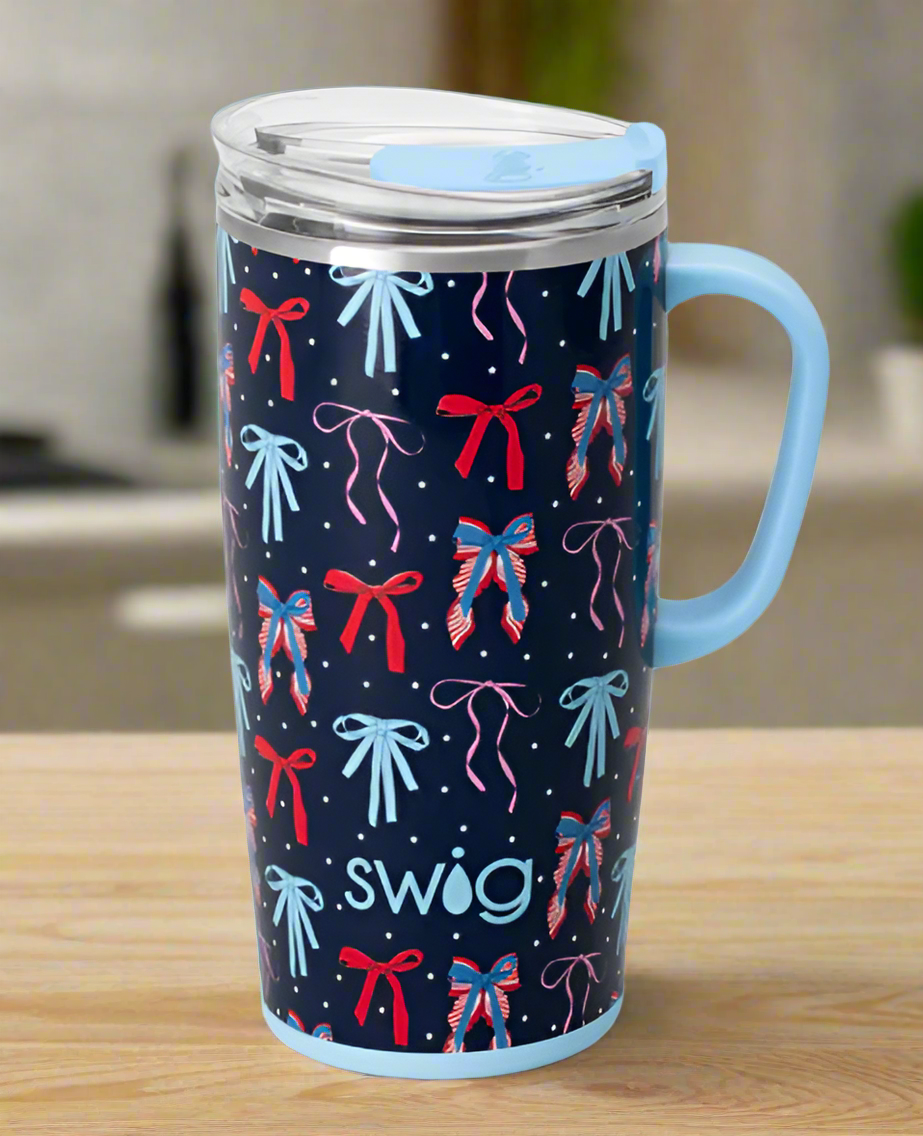 miss Independence 22oz travel mug