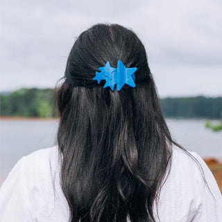 Teleties Flat Clip - Blue Shooting Star