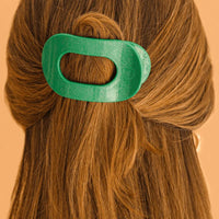 Flat Round Clip - Shamrock Shimmer