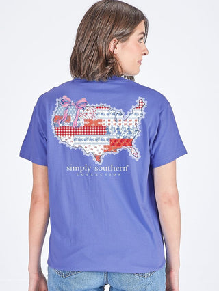 USA Patch Tee