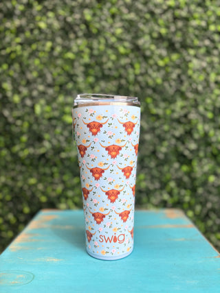 swig tumbler 32oz 
highland cow print 