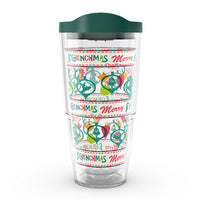 Dr. Seuss™ - Ornament Pattern 24oz Tumbler with Green Lid