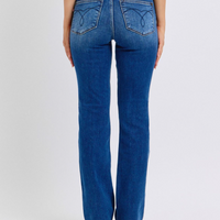 Mid-Rise Thermal Bootcut Jean