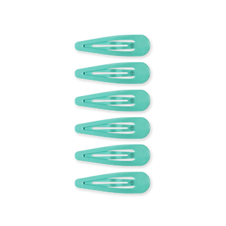 Snap Clip (6 Count) - Totally Turquoise