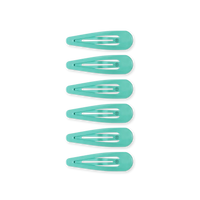 Snap Clip (6 Count) - Totally Turquoise