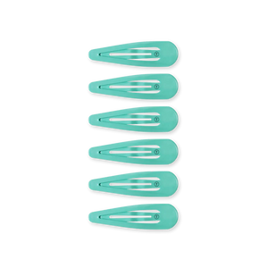 Snap Clip (6 Count) - Totally Turquoise