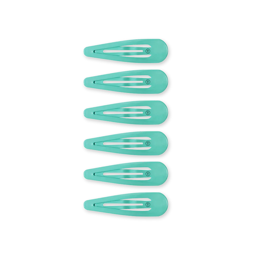 Snap Clip (6 Count) - Totally Turquoise