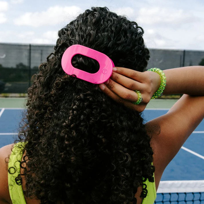 Flat Round Clip - Tropical Punch
