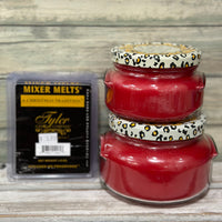 Experience luxury with Tyler Candles! Hand-poured, long-lasting, and richly scented, these candles fill your space with opulent fragrance. Shop your favorite scents today!







