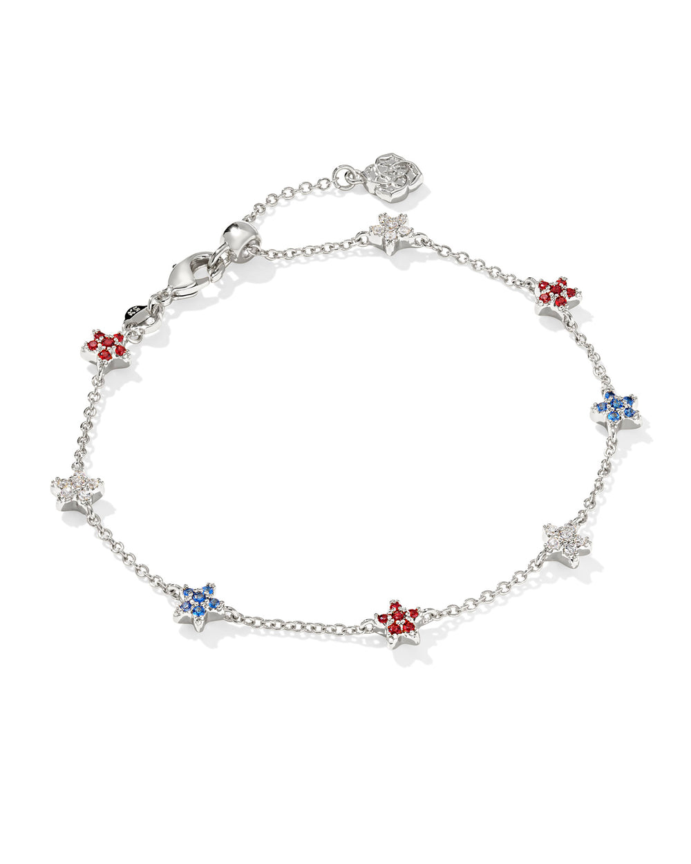 Sierra Star Silver Crystal Strand Bracelet