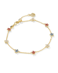 Sierra Star Gold Crystal Strand Bracelet