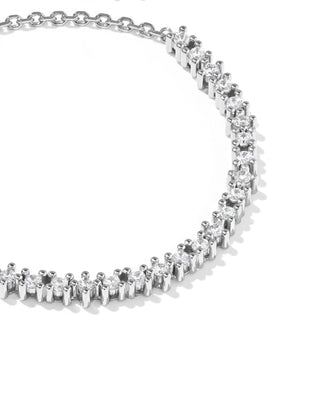 Fate Silver Tennis Bracelet