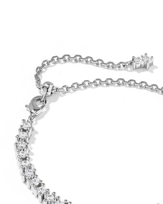 Fate Silver Tennis Bracelet