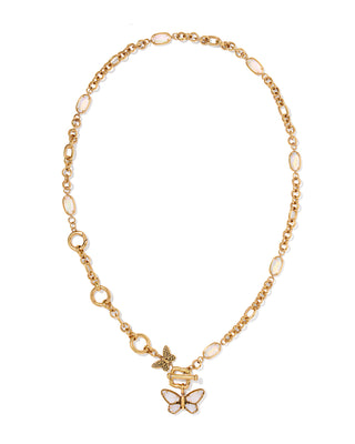Dolly Parton x Kendra Scott Butterfly Vintage Gold Convertible Y Necklace