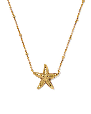 Parker Starfish Vintage Gold Necklace