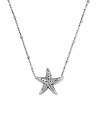 Parker Starfish Vintage Silver Necklace
