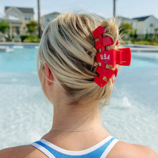 Teleties Classic Clip - USA Red
