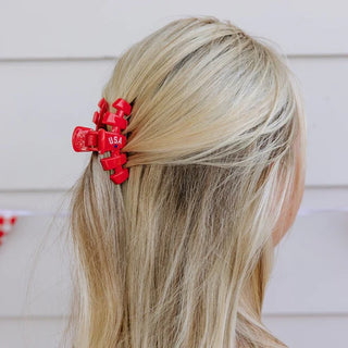 Teleties Classic Clip - USA Red