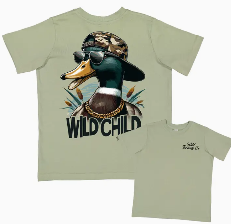 Youth Wild Child Duck Tee