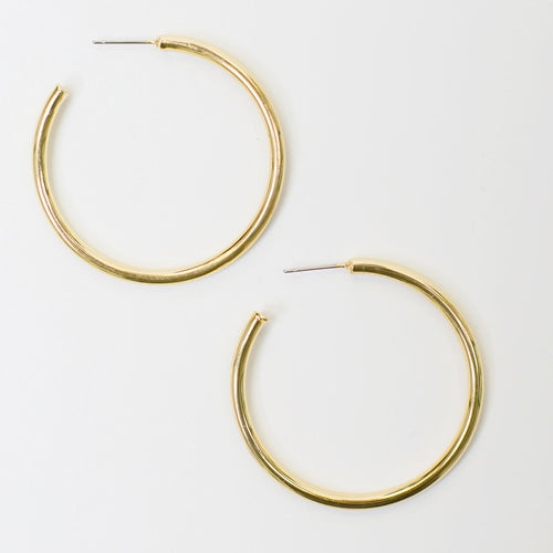 Estonia Earring - Gold Shiny