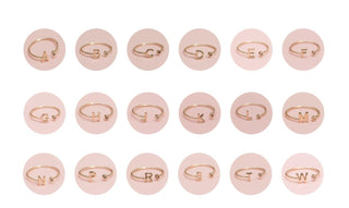 Luxe Initial Rings