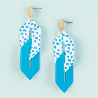 Brinn Blue Wild Thing Earring