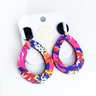 Cobalt Reef Earring