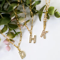 Emma Luxe Initial Necklace