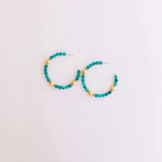 Janette Earrings - Marine