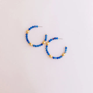 Janette Earrings - Royal