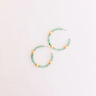 Janette Earrings - Pine