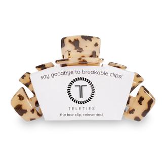 Teleties Classic Clip - Blonde Tortoise