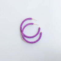 Emma Earrings - Violet