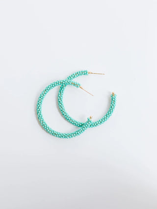 Emma Earrings - Teal