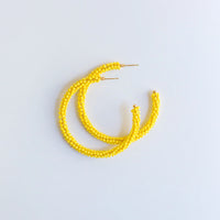 Emma Earrings - Yellow