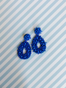 Melinda Earrings - Blue
