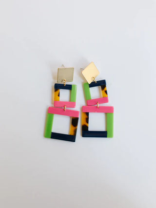 Banks Earrings - Pine