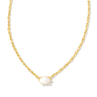 Cailin Necklace Gold in Ivory Mother of Pearl