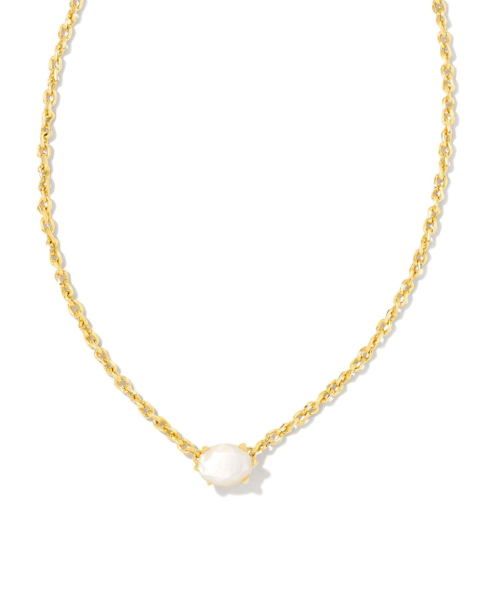 9608803553 Cailin Necklace Gold in Ivory Mother of Pearl