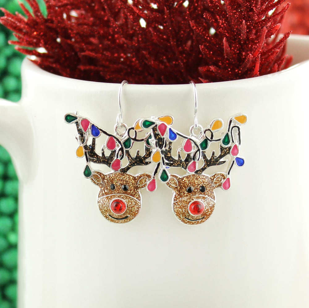 Whimsical Reindeer Earrings